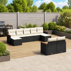 Transform Your Outdoor Area with This 9 Piece Sofa Set