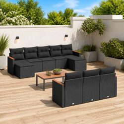 Transform Your Outdoor Space with This 10-Piece Sofa Set