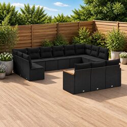 Enhance Your Outdoor Space with 13-Piece Sofa Set