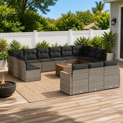 Enhance Your Outdoor Space with a 14-Piece Sofa Set