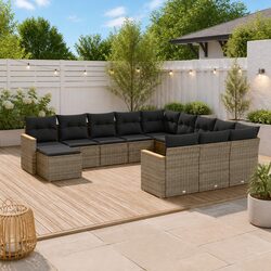 Enhance Your Outdoor Experience with 12 Piece Sofa Set