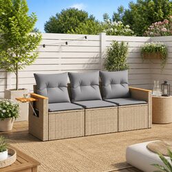 Enhance Your Outdoor Space with a 3 Piece Garden Sofa Set