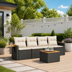 Transform Your Outdoor Space with a 5-Piece Sofa Set