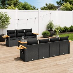 Transform Your Outdoor Space with 8-Piece Garden Sofa Set