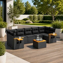 Transform Your Outdoor Space with an 8-Piece Sofa Set