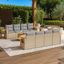 Transform Your Outdoor Living with 9-Piece Sofa Set