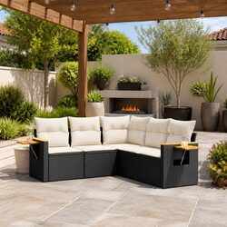 Transform Your Patio with This 5-Piece Sofa Set