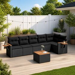 Elevate Your Outdoor Living with 7 Piece Sofa Set