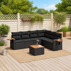 Transform Your Outdoor Space with 7 Piece Sofa Set