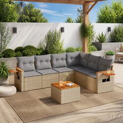 Enhance Your Outdoor Space with a 7-Piece Sofa Set