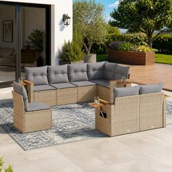 Transform Your Outdoor Space with This 8 Piece Sofa Set