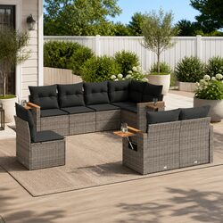 Transform Your Outdoor Space with 8-Piece Sofa Set