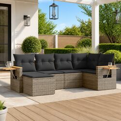 Enhance Your Outdoor Space with a 6 Piece Garden Sofa Set