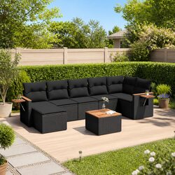Enhance Your Patio with 8-Piece Modular Garden Sofa