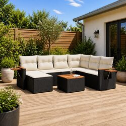 Enhance Your Outdoor Space with an 8 Piece Garden Sofa Set