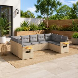 Transform Your Patio with This 9-Piece Sofa Set