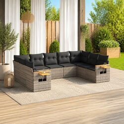 Transform Your Outdoors with This 9-Piece Sofa Set