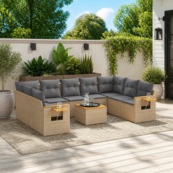 Stylish 10-Piece Garden Sofa Set for Outdoor Living