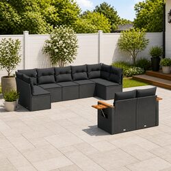 Stylish 9 Piece Outdoor Sofa Set for Your Patio
