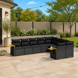 Elevate Your Outdoor Living with 9 Piece Sofa Set