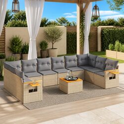 Elevate Your Outdoor Space with This 11 Piece Sofa Set