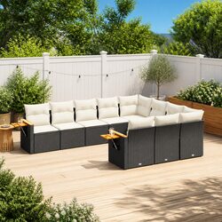 Transform Your Outdoor Living with This 10 Piece Sofa Set