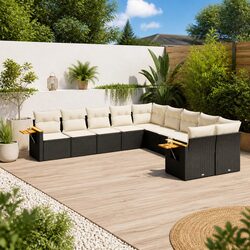 Enhance Your Outdoor Space with This 10 Piece Sofa Set