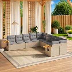Elevate Your Outdoor Space with a 10-Piece Sofa Set