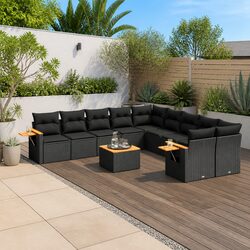 Enhance Your Outdoor Space with an 11 Piece Garden Sofa Set