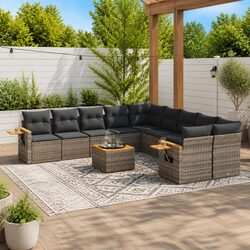 Enhance Your Outdoor Space with 11 Piece Sofa Set