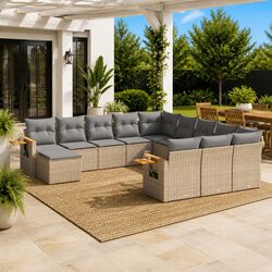 Elevate Your Outdoor Space with 11 Piece Sofa Set