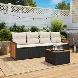 Transform Your Outdoor Space with This 5-Piece Sofa Set