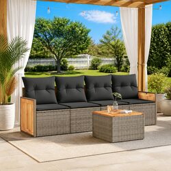 Enhance Your Outdoor Space with a 5-Piece Sofa Set
