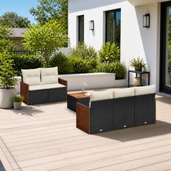 Enhance Your Outdoor Living with This 6-Piece Sofa Set