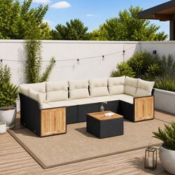 Comfortable 8 Piece Outdoor Sofa Set for Your Space