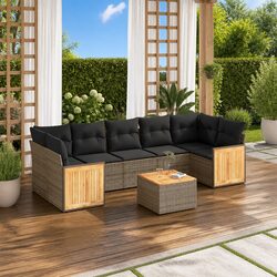 Enhance Your Outdoor Space with This 8 Piece Sofa Set