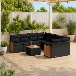 Enhance Your Outdoor Space with a 9-Piece Sofa Set