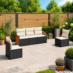 Outdoor 5-Piece Garden Sofa Set for Relaxation