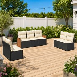 Transform Your Patio with a 7-Piece Garden Sofa Set