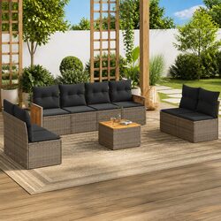 Elevate Your Outdoor Space with a 9-Piece Sofa Set