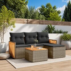 Enhance Your Outdoor Living with a 5-Piece Sofa Set