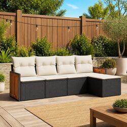 Elevate Your Outdoor Area with a 5 Piece Sofa Set