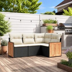 Enhance Your Outdoor Space with This Garden Sofa Set