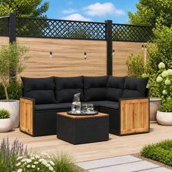 Enhance Your Outdoor Space with This 5 Piece Sofa Set