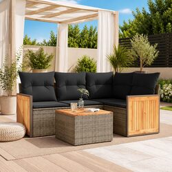 Enhance Your Outdoor Space with a 5 Piece Sofa Set