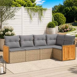 Enhance Your Outdoor Space with 5-Piece Sofa Set