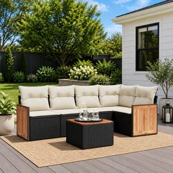 Enhance Your Outdoor Living with This 6-Piece Sofa Set