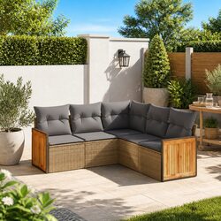 Enhance Your Outdoor Space with a 5-Piece Sofa Set