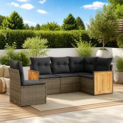 Enhance Your Outdoor Living with This 5-Piece Sofa Set