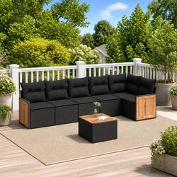 Transform Your Outdoor Space with This 7-Piece Sofa Set